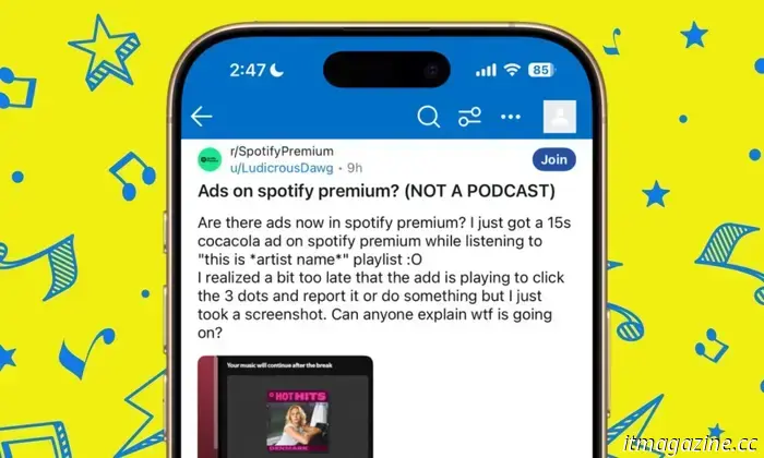 Spotify dice che risolto strano bug che sta spingendo gli annunci per gli utenti Premium