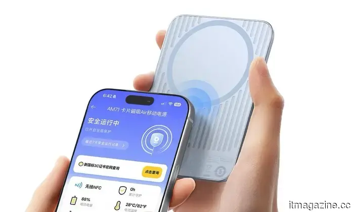 Baseus revela un banco de energía inalámbrico ultradelgado que, con suerte, llegará pronto al suelo estadounidense.